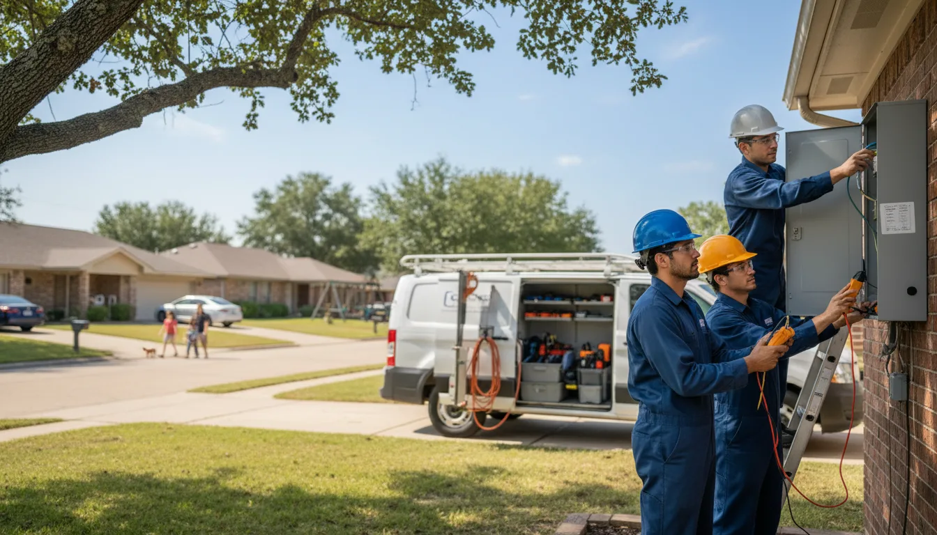 Certified electrician providing emergency electrical services in Carman, IL